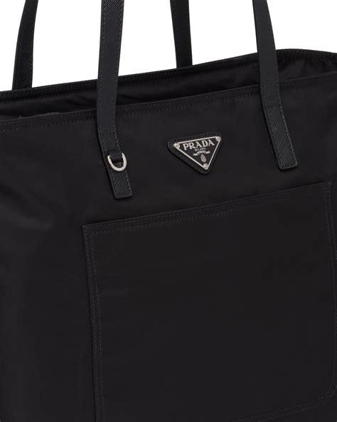 prada tote bag nylon blue|prada nylon bag vintage price.